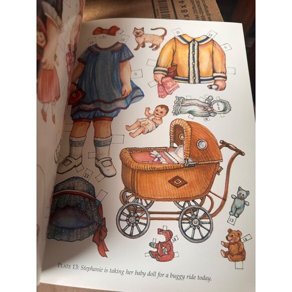 Twin Tots Of The Twenties Paper Dolls By Evelyn Gathings - Picture 6 of 10